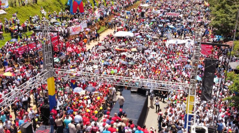 Clase Obrera de Guayana salió a las calles en respaldo al Presidente Nicolás Maduro
