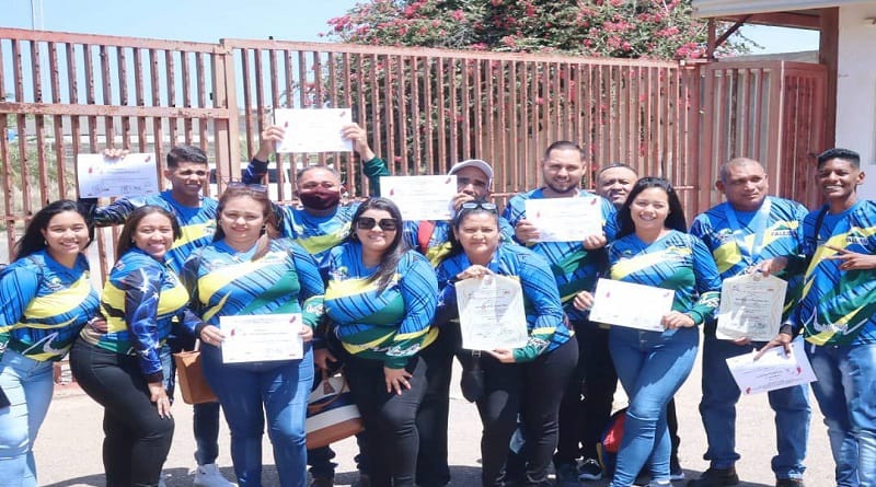 Más de 166 Trabajadores y Trabajadoras del estado Falcón recibieron certificación de saberes