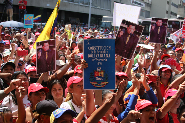 Trabajadores celebraron 15 años del nacimiento de la Patria Nueva
