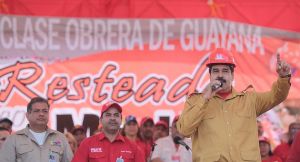 Trabajadores de Guayana marcharon en defensa de la revolución