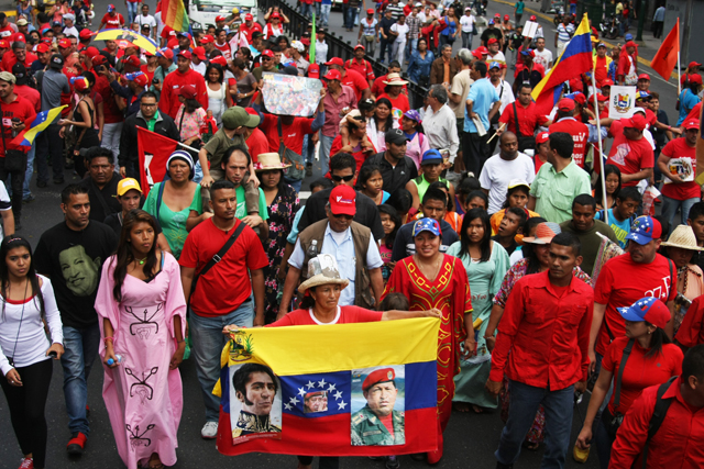 Pueblo venezolano ratificó su apoyo al presidente Nicolás Maduro y rechazó la injerencia de EEUU