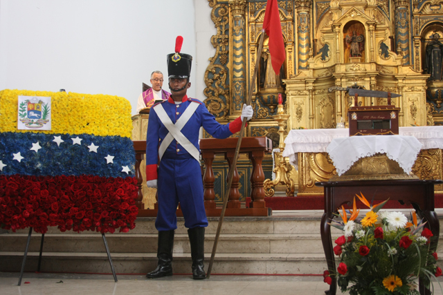 Restos simbólicos de Pedro Camejo son honrados en la Asamblea Nacional