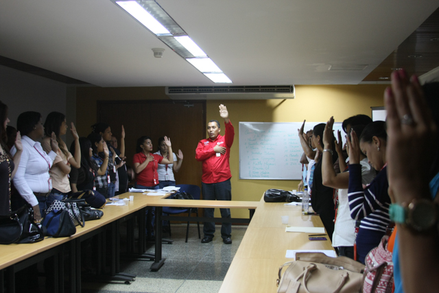 Brigadistas Feministas del MPPPST juran defender la Revolución
