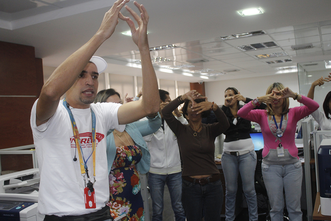 El Incret lleva a las entidades de trabajo la “Pausa Activa Recreativa Laboral”
