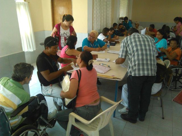 Personas con discapacidad de los Teques se benefician con Jornada de caracterización