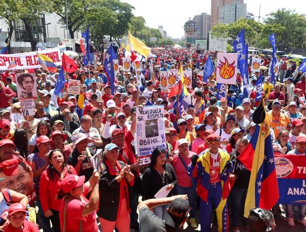 Pueblo venezolano dice “no al Imperialismo”