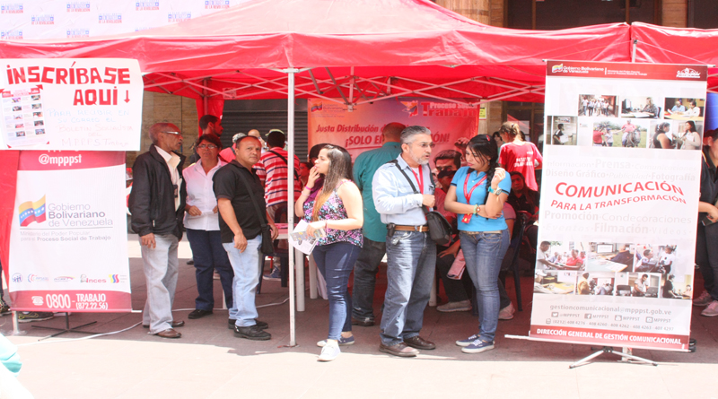 MPPPST y entes adscritos participan en actividades en favor de la paz
