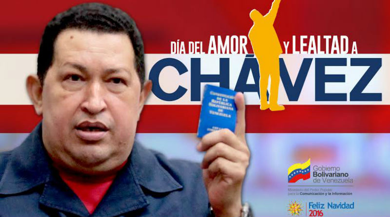 Unidad y lealtad a Hugo Chávez, divisas inexorables del pueblo venezolano
