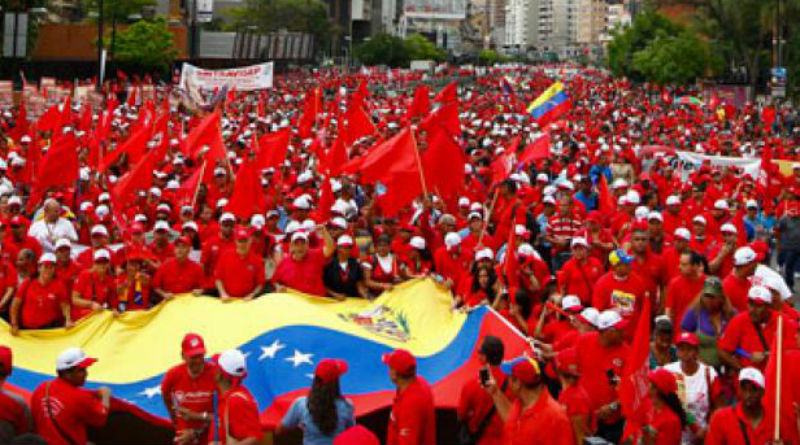 Pueblo marchará este sábado en Caracas en defensa de la Revolución
