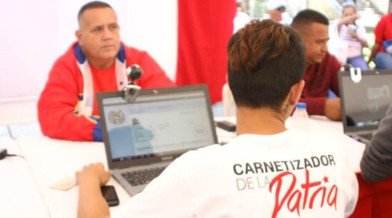 Jornada de Carnet de la Patria arrancó con masiva participación