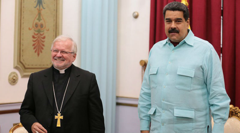 Presidente Maduro mantuvo encuentro con el Nuncio Aldo Giordano