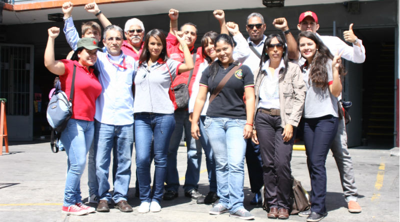 Clase obrera  acompañó caravana en honor al Comandante Hugo Chávez