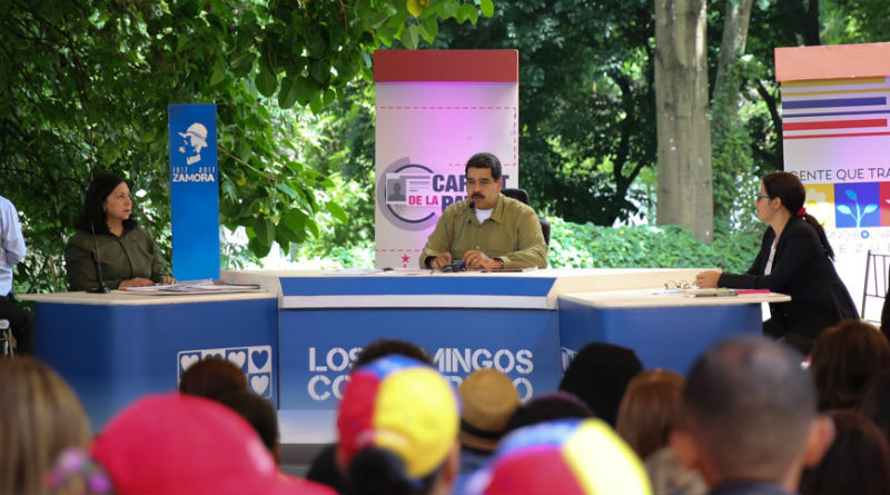 Presidente llamó a crear el método del sistema de gobierno de calle