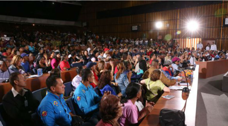 Sábado y domingo fuerzas revolucionarias realizarán asambleas para definir candidatos a la ANC