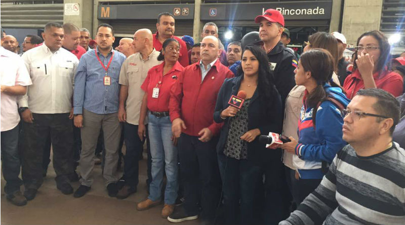 Torrealba: Sector transporte garantizó que el país no fuera objeto de sabotaje