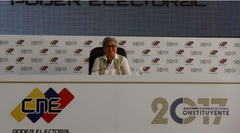 CNE anunció listado de constituyentes sectoriales