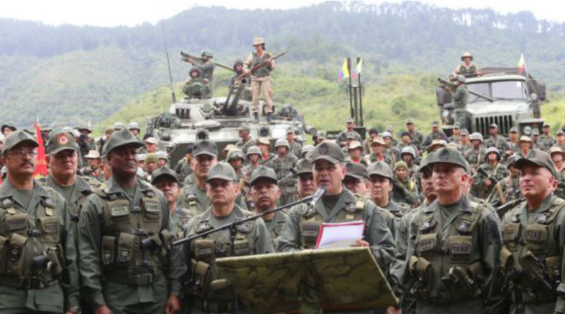 FANB: Firmeza ante amenaza militar estadounidense es por la supervivencia de la nación