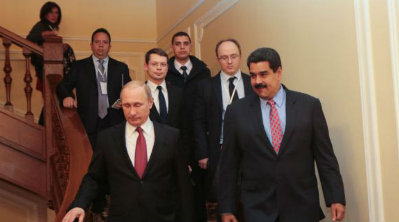 Rusia anuncia visita del presidente Maduro