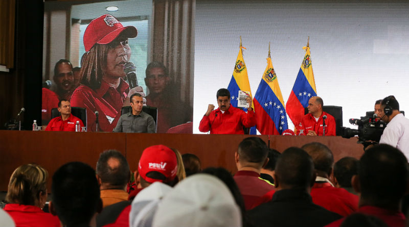 Gran Asamblea con la clase trabajadora petrolera, gasífera y petroquímica