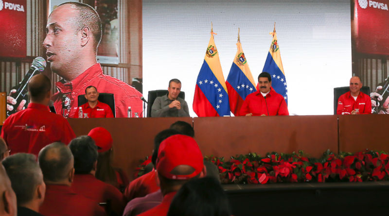 Maduro solicitó a la clase obrera petrolera elevar la producción a un millón de barriles más