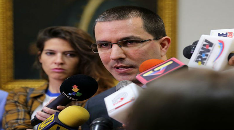 Canciller Arreaza: Modelo socialista se consolida a pesar de ataques imperiales