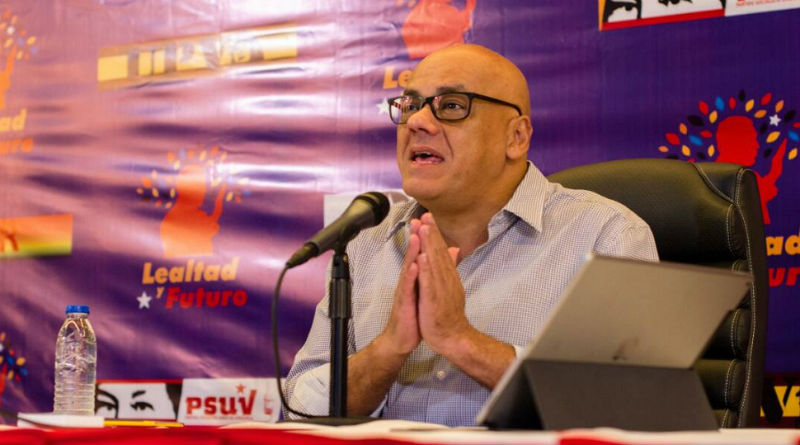 Jorge Rodríguez: PSUV obtuvo la mayor victoria que ha tenido una fuerza política en Venezuela