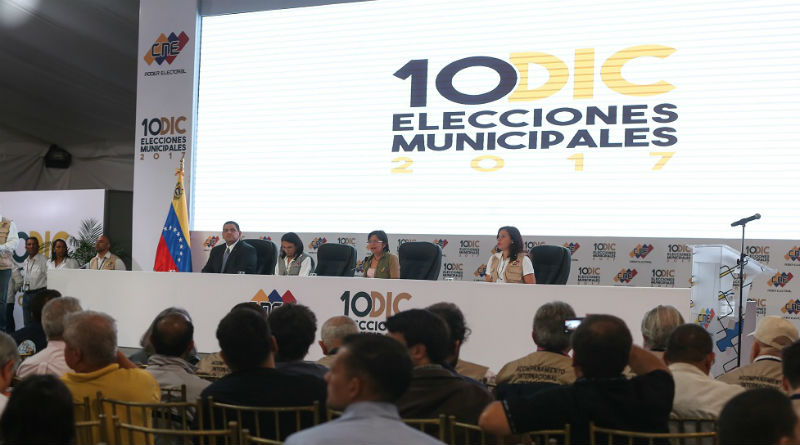 Estos son los resultados del primer boletín de las elecciones municipales 2017