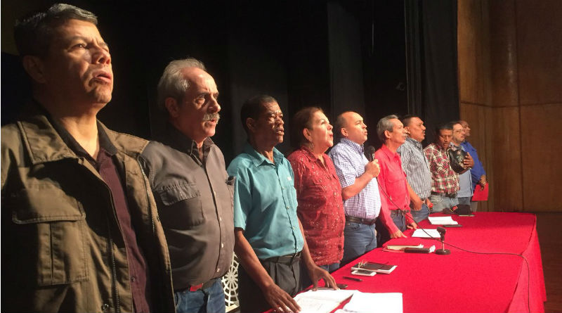 Juramentado comando de campaña de la clase obrera de Vargas, Caracas y Miranda