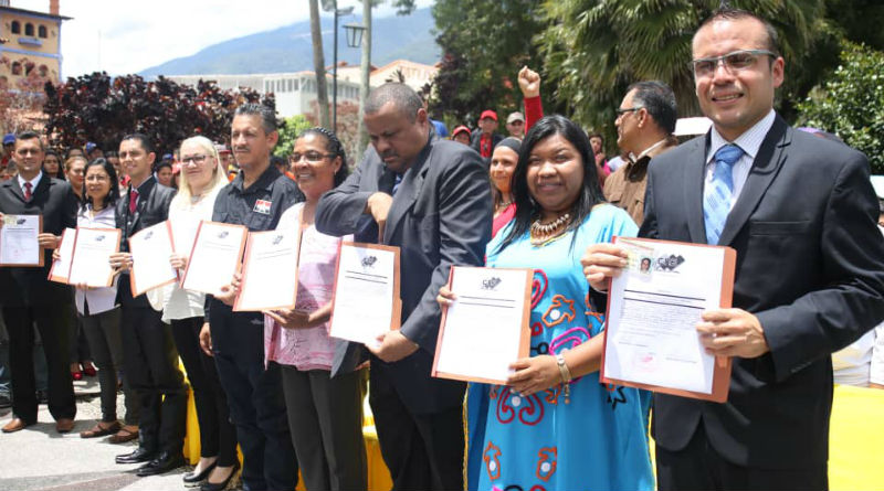 ANC juramenta miembros de Consejos Legislativos del país
