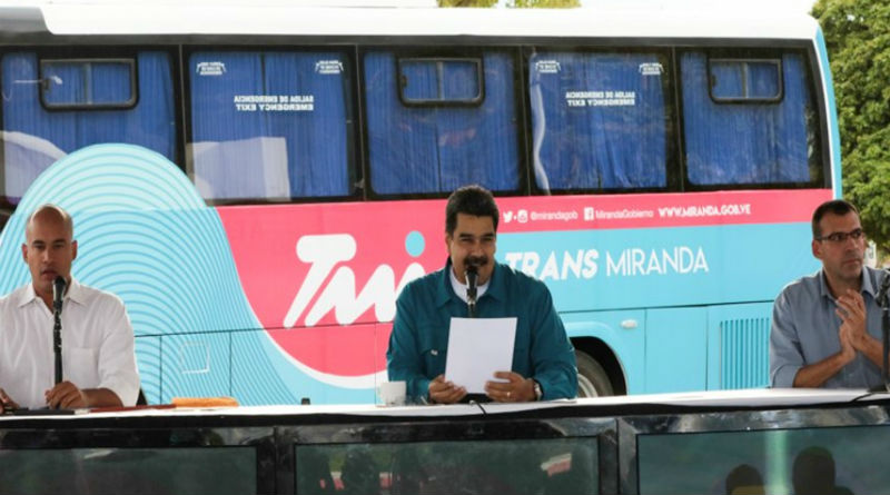 Jefe de Estado oficializa inauguración de TransMiranda