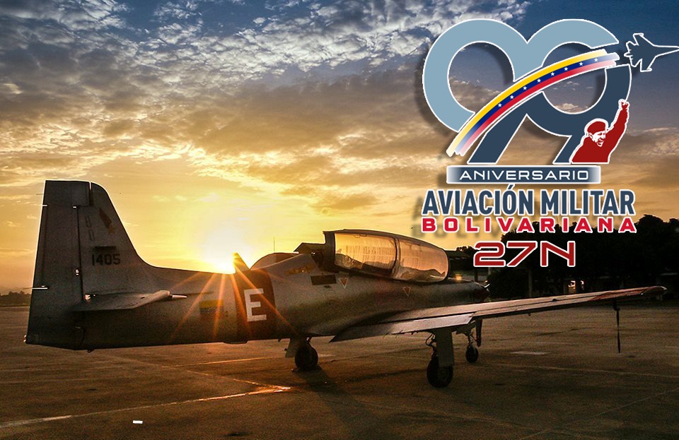 Presidente Maduro encabeza acto del 99° Aniversario de la Aviación Militar Bolivariana