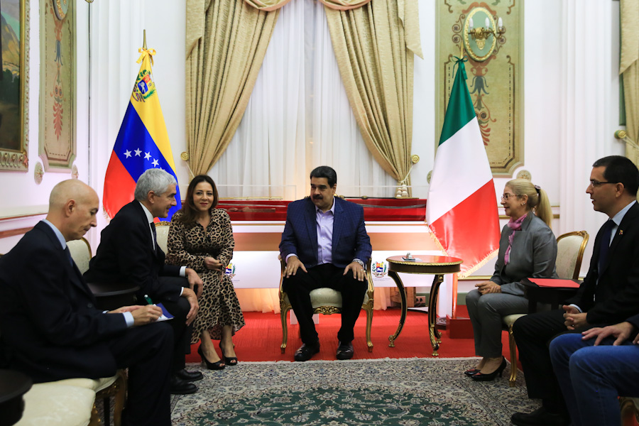 Presidente Maduro fortalece lazos de fraternidad con la República Italiana