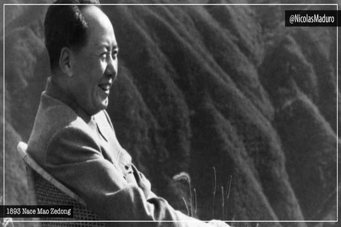Presidente Maduro: Celebramos 126 años del natalicio del Gran Timonel de la Revolución China, Mao Zedong