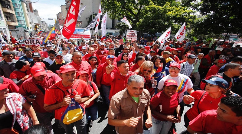 Pueblo bolivariano recorrió Caracas para acompañar al Jefe de Estado en Memoria y Cuenta ante ANC