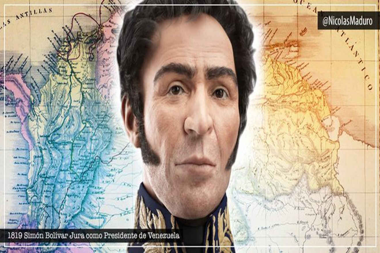 Hace 201 años Simón Bolívar fue juramentado como Presidente de Venezuela