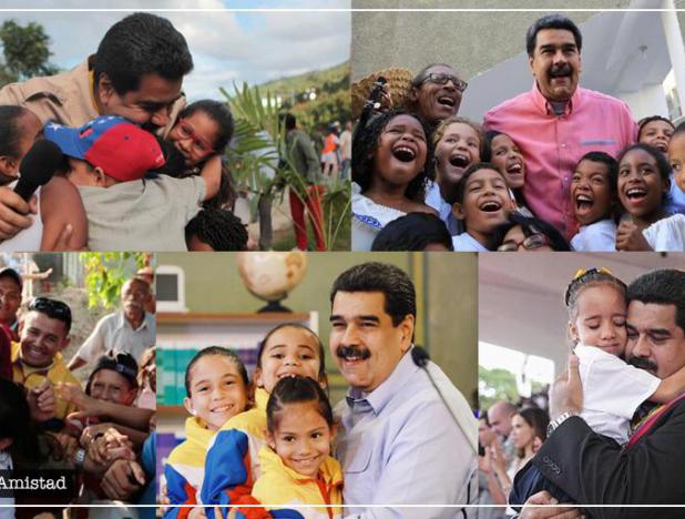 Presidente Maduro ratifica su gratitud infinita al pueblo venezolano este Día del Amor y la Amistad