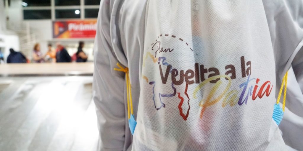 274 venezolanos retornan desde Chile a través del Plan Vuelta a la Patria