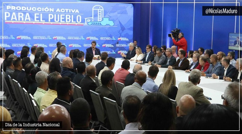 Presidente Maduro reitera su compromiso con el sector empresarial en el Día de la Industria Nacional
