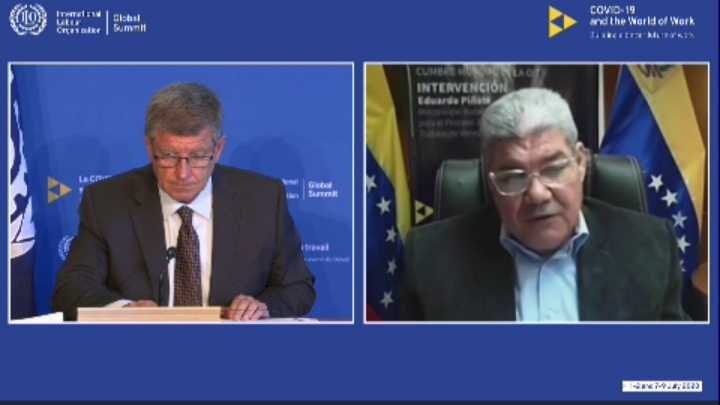 Venezuela eleva propuestas a la OIT en medio de lucha contra el COVID-19