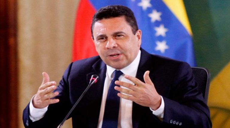 Embajador Samuel Moncada denuncia intento de imponer masacre con dinero robado a Venezuela
