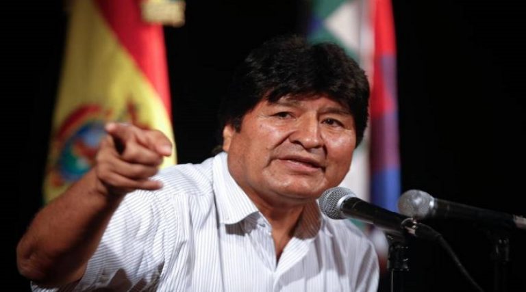 Evo Morales acusa a EE.UU. de intentar sabotear elecciones en Bolivia