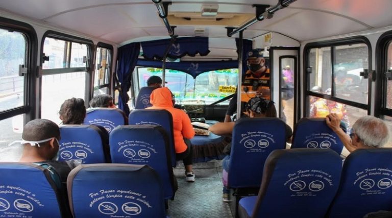Transporte público urbano podrá laborar sin ningún inconveniente para traslado de sectores priorizados durante semana de cuarentena radical