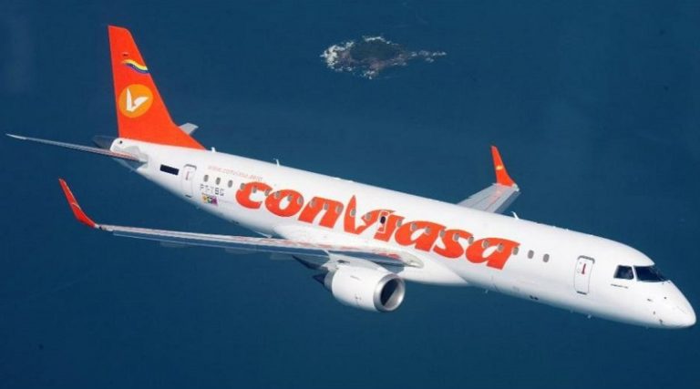 Conviasa incrementó sus operaciones en más de un 85% en el 2020 pese a la pandemia y las sanciones