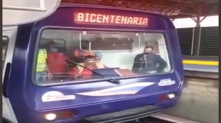 Clase Obrera del Metro de Caracas pone en funcionamiento el Tren Caracas 2