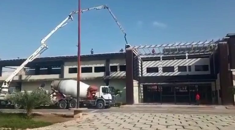 Clase trabajadora reactiva obras del Sistema Ferroviario Nacional