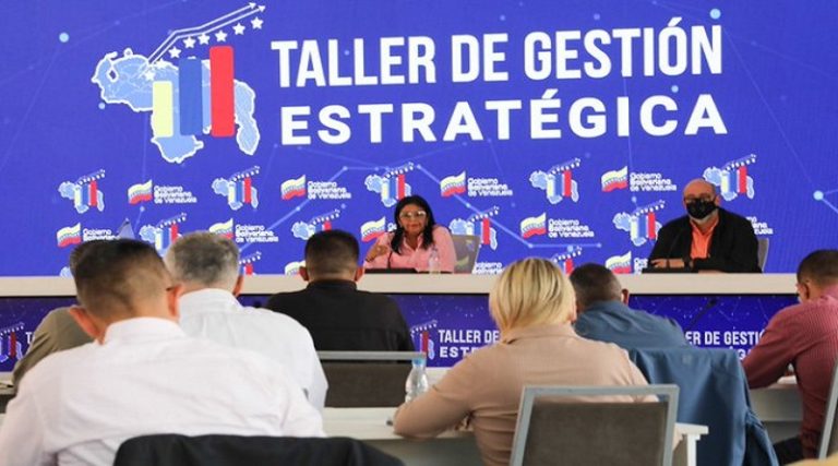 Ejecutivo Nacional realiza Taller de Gestión Estratégica para evaluar líneas de acción que protejan al pueblo venezolano