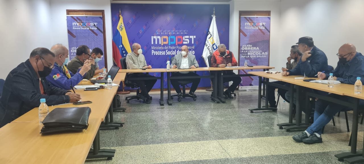 CBST-CCP sostuvo reunión con representantes del Ejecutivo Nacional para tratar temas de interés laboral