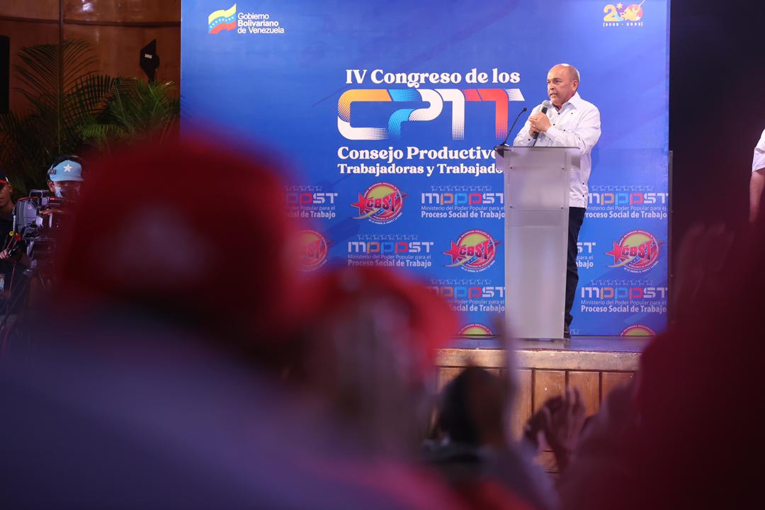 Instalado el IV Congreso de los Consejos Productivos de Trabajadores en Caracas