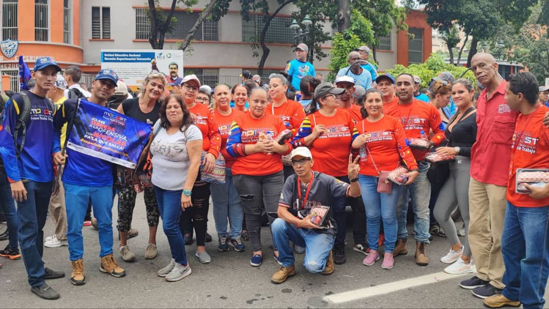 Venezuela marcha en apoyo a Palestina y rechaza genocidio del Estado de Israel