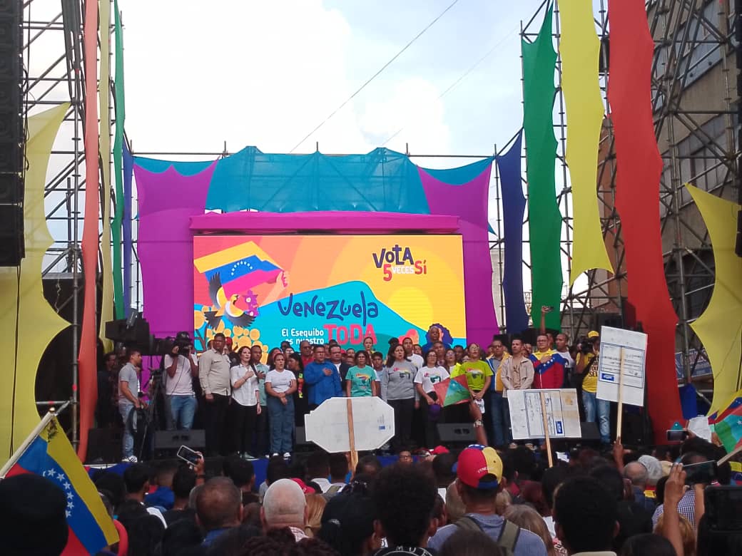 Gran Marcha Inicio de Campaña: Venezuela Toda por Nuestro Esequibo